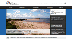 Desktop Screenshot of ilebranchee.ca